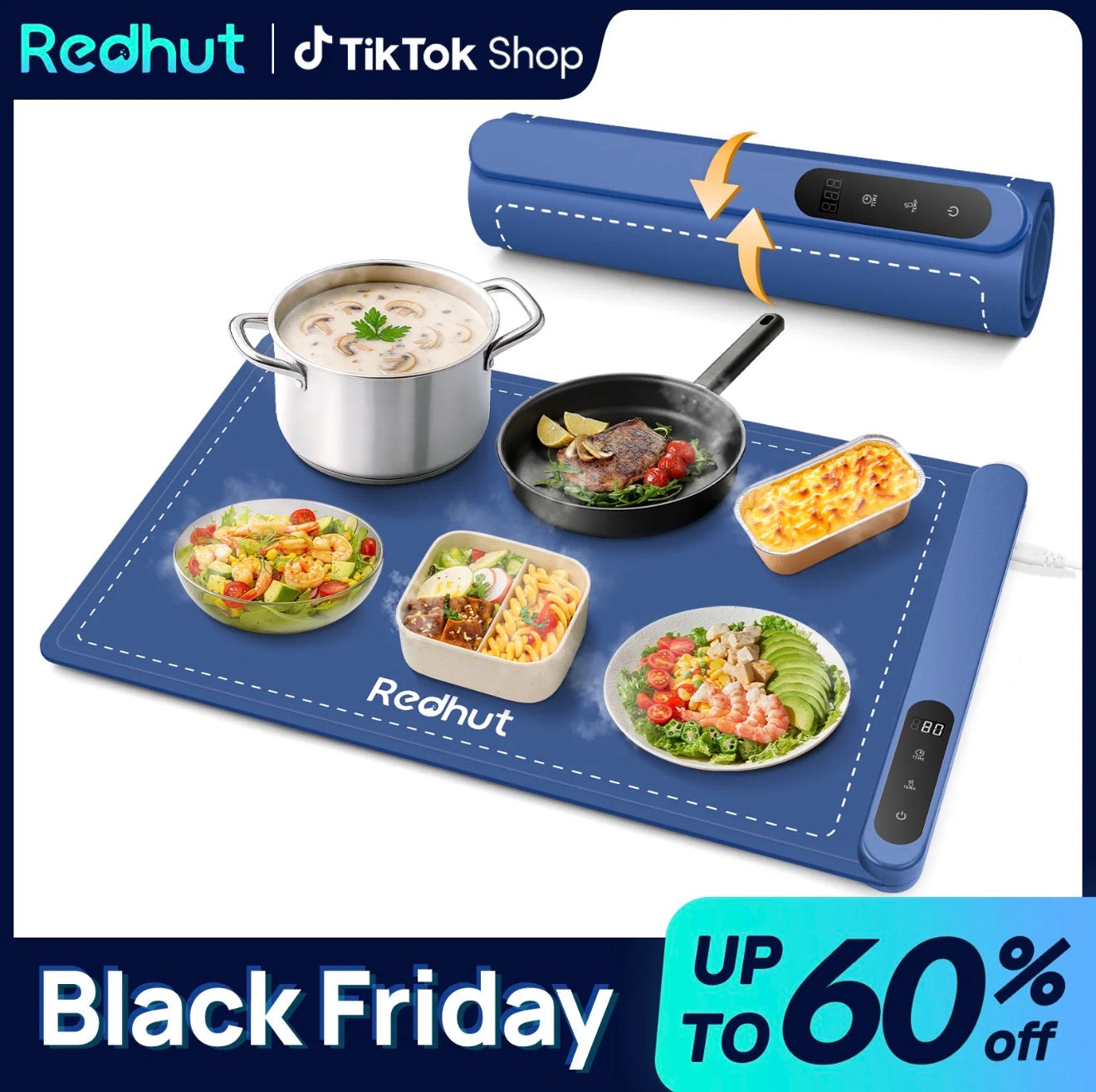 RedHut Rollbare Wärmematte